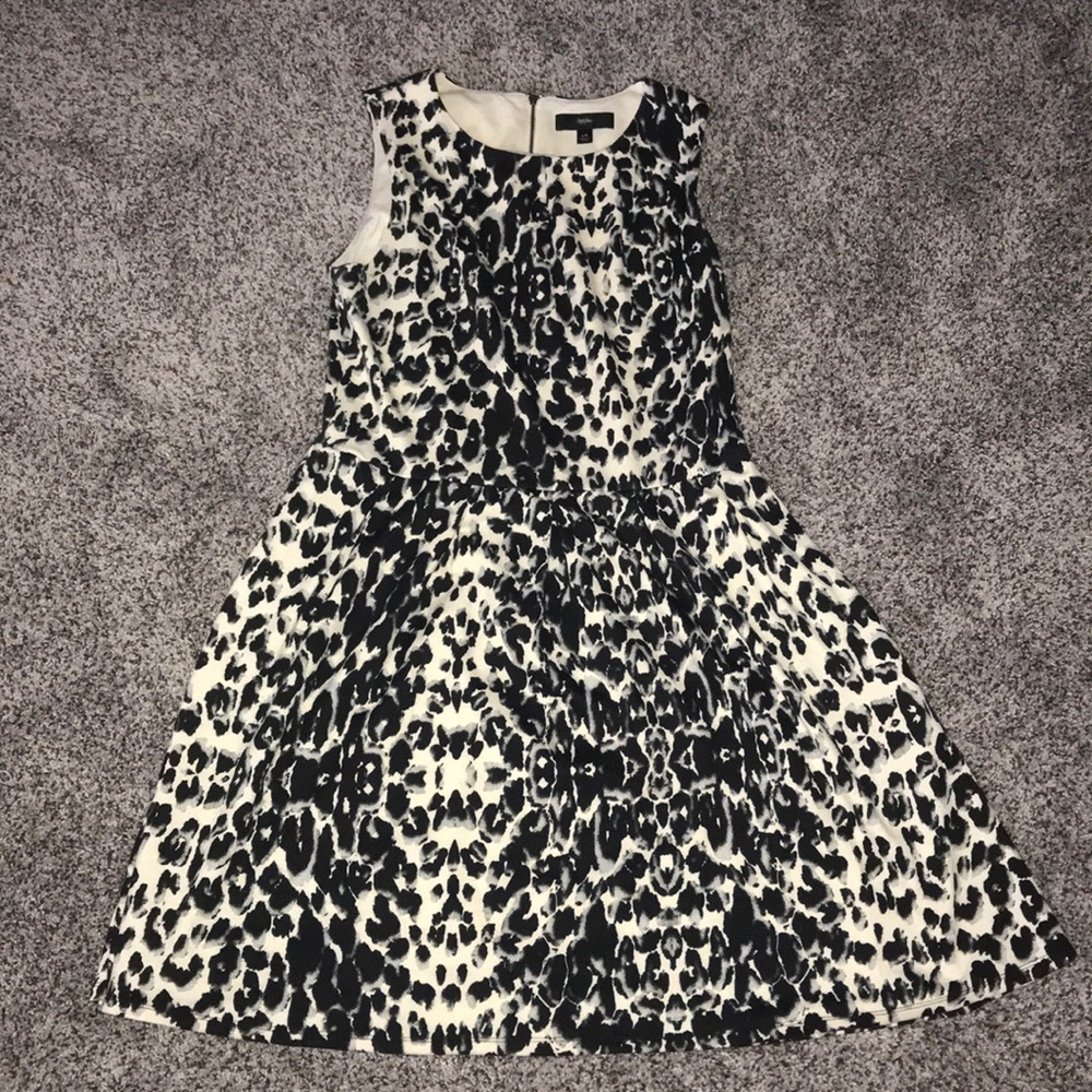 Leopard print dress